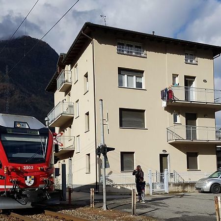 Апартаменти Le Stanze Del Trenino Rosso Тірано Екстер'єр фото